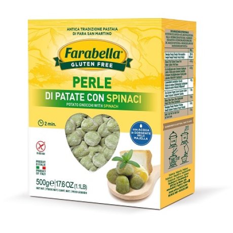 FARABELLA PERLE PATATE SPINACI 500 G ASTUCCIO