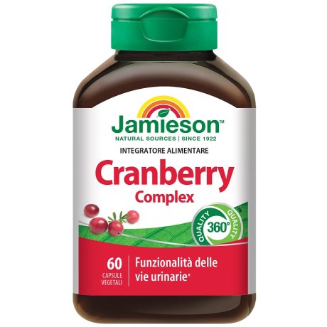 CRANBERRY COMPLEX JAMIESON 60 CAPSULE CRANBERRY COMPLEX JAMIESON 60 CAPSULE