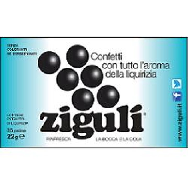 ZIGULI LIQUIRIZIA 36 PALLINE 22 G