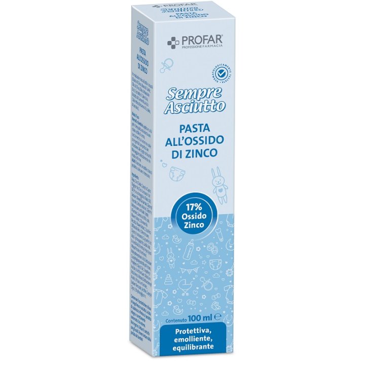 PASTA ALL\'OSSIDO DI ZINCO 17% 100 ML PROFAR