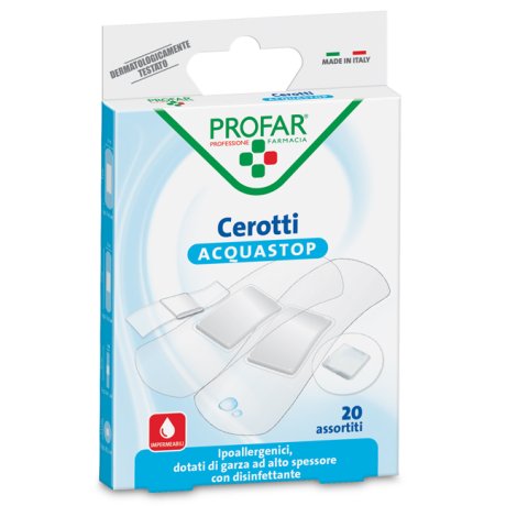 CEROTTO ACQUASTOP ASSORTITI PROFAR 20 PEZZI