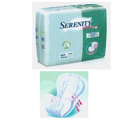 PANNOLONE PER INCONTINENZA A MUTANDINA SERENITY SOFTDRY+ ALOE MAXI LARGE 15 PEZZI