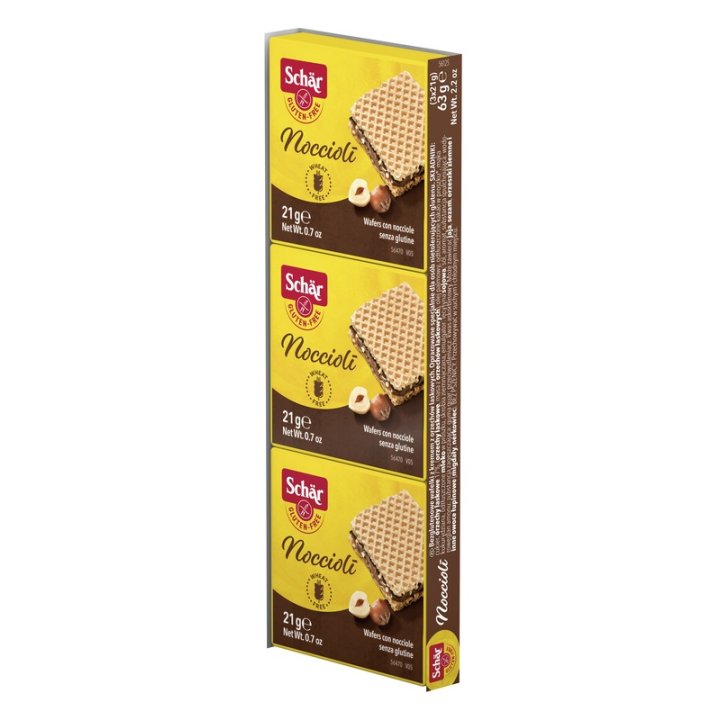 SCHAR NOCCIOLI SNACK 3 PEZZI 21 G