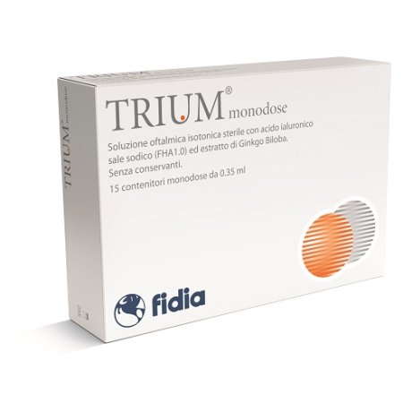 TRIUM MONODOSE CCE OCULARI 15 FLACONCINI