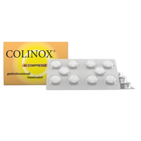 COLINOX 40 COMPRESSE MASTICABILI GASTROFUNZIONALI 56 G