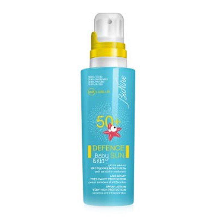 Bionike Defence Sun Latte Baby Spray 50+ Flacone Spray da 125 ml