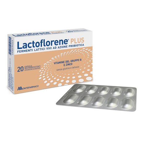 Lactoflorene Plus Integratore Alimentare 20 Capsule gastroresistenti