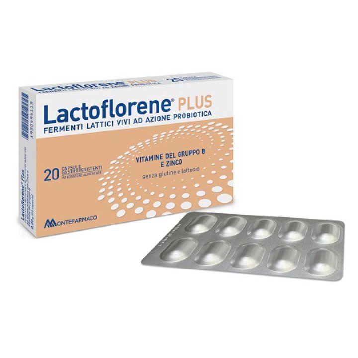 LACTOFLORENE PLUS 20 CAPSULE GASTRORESISTENTI