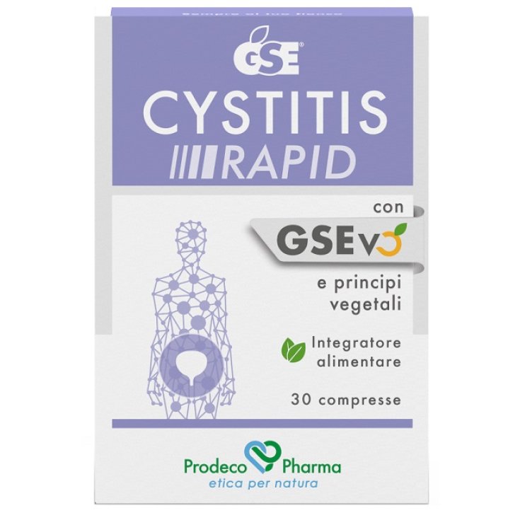 GSE CYSTITIS RAPID 30 COMPRESSE