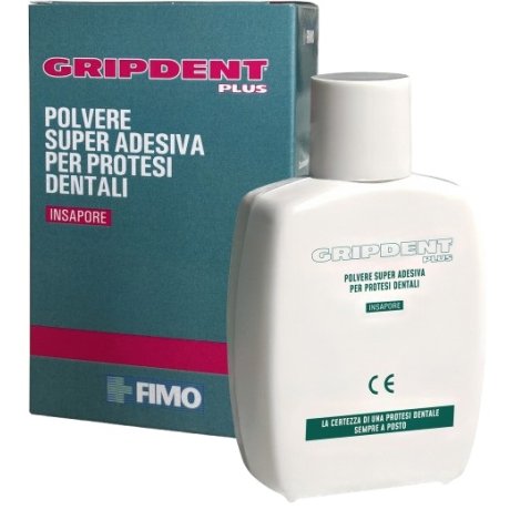 GRIPDENT PLUS POLVERE SUPER ADESIVA PER PROTESI DENTALI 40G