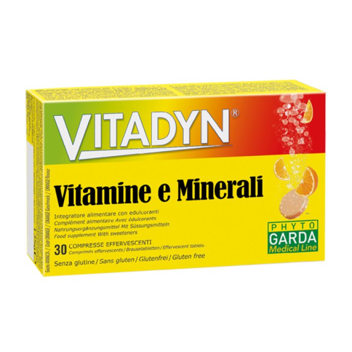 VITADYN MULTIVITAMINICO MULTIMINERALE 30 COMPRESSE EFFERVESCENTI