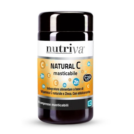 NUTRIVA NATURAL C 60 COMPRESSE MASTICABILI