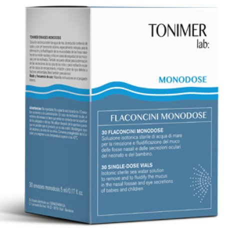 LAVAGGIO NASALE TONIMER LAB FLUIDO MONODOSE 30 FLACONCINI 5  ML