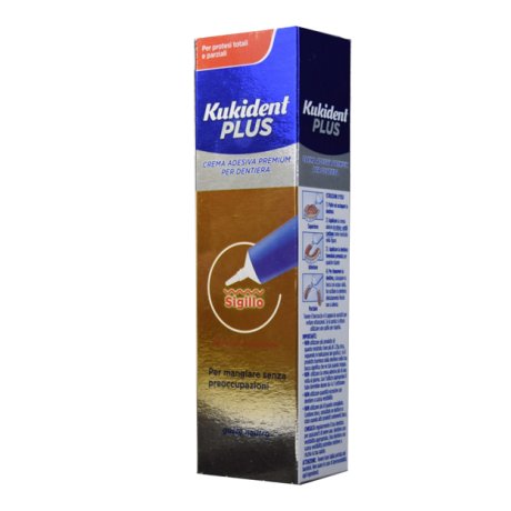 KUKIDENT SIGILLO CREMA ADESIVA PER PROTESI DENTARIE 40 G