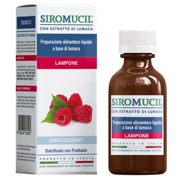 SIROMUCIL PREPARATO ALIMENTARE CON ESTRATTO DI LUMACA AL LAMPONE 150 ML