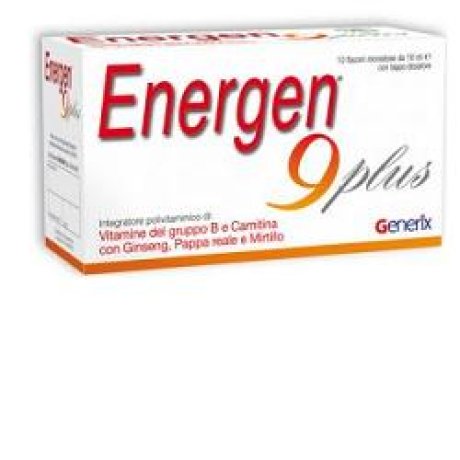 ENERGEN 9 PLUS 10 FLACONCINI 10 ML