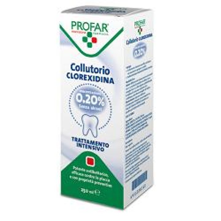 Profar Collutorio Clorexidina 0.20% Trattamento Intensivo - 250ml