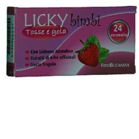 LICKY CARAMELLE BAMBINI PER TOSSE E LA FRALA 70 G