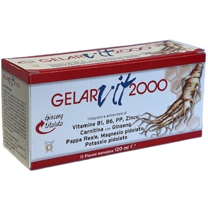 GELARVIT 2000 12 FIALE 10 ML