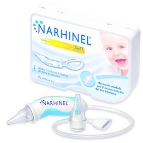 NARHINEL ASPIRATORE NASALE SOFT 1 PEZZO + 2 RICAMBI