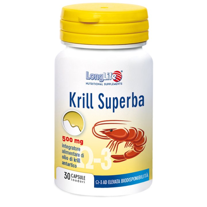 LONGLIFE KRILL SUPERBA 30 CAPSULE