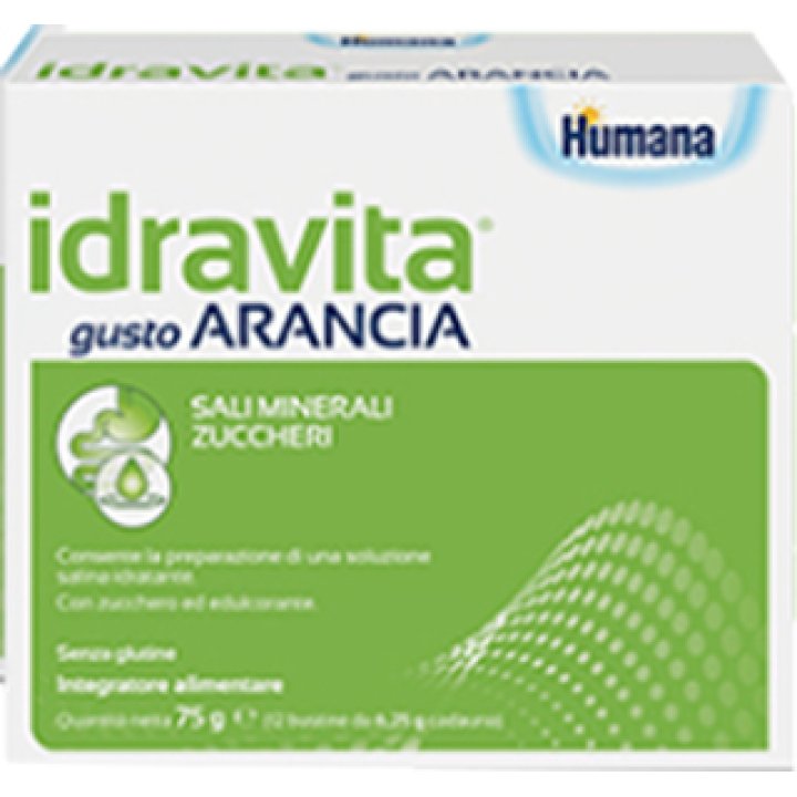 IDRAVITA GUSTO ARANCIA 12 BUSTINE DA 6,25 G