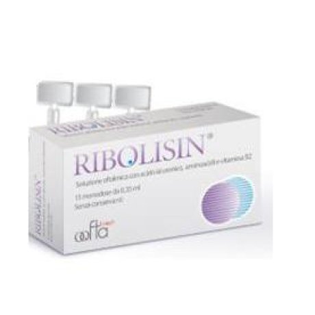 SOLUZIONE OFTALMICA RIBOLISIN MONODOSE 15 FLACONCINI 0,35ML