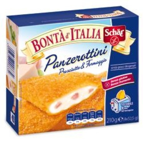 SCHAR SURGELATI PANZEROTTINI PROSCIUTTO & FORMAGGIO BONTA\' D\'ITALIA 4 X 52,5 G