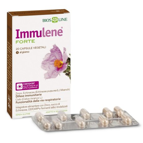 Biosline Immulene Forte Integratore Alimentare - 20 Capsule