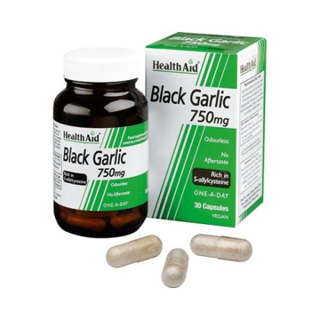 BLACK GARLIC 750MG 30CPS BLACK GARLIC 750MG 30CPS
