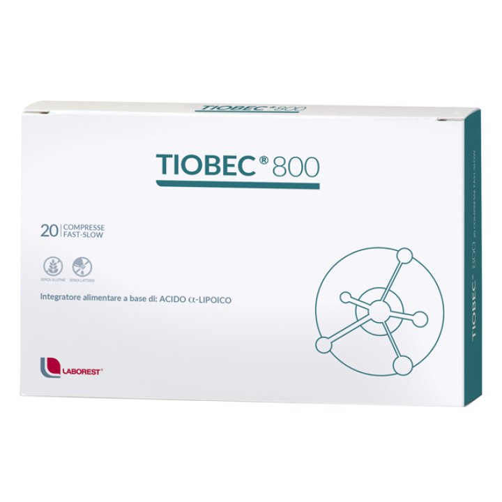 TIOBEC 800 20 COMPRESSE FAST-SLOW 32 G