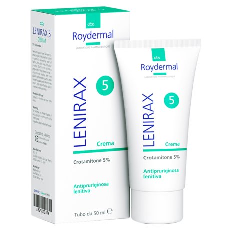 CREMA DERMATOLOGICA AL CROTAMITONE 5 % LENIRAX 5 50ML