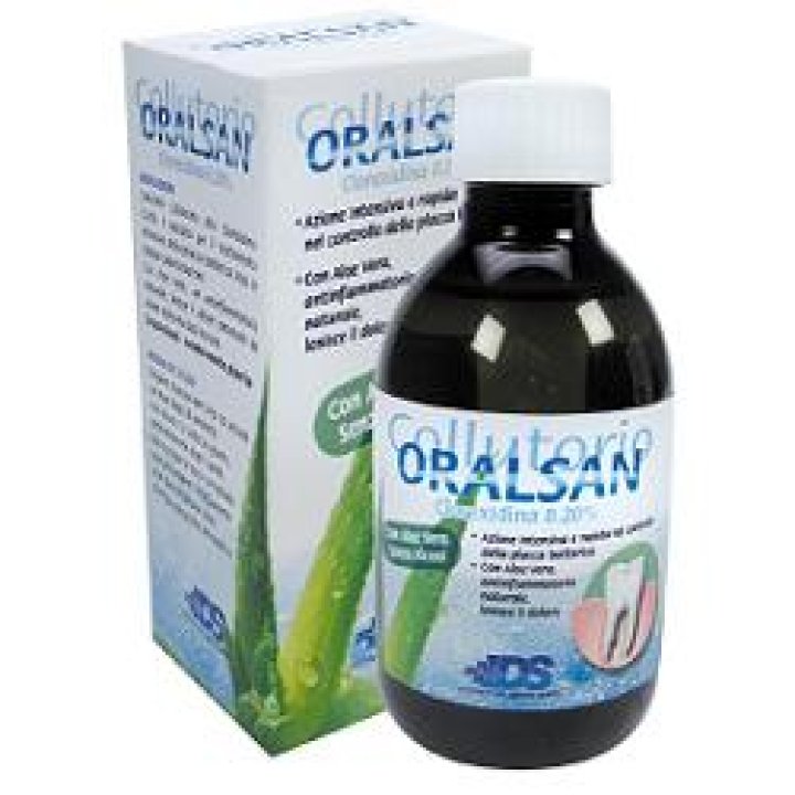 ORALSAN COLLUTORIO CLOREXIDINA 0,20% CON ALOE 200 ML