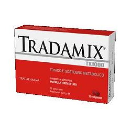 TRADAMIX TX 1000 ASTUCCIO 16 COMPRESSE DUE BLISTER 8 COMPRESSE