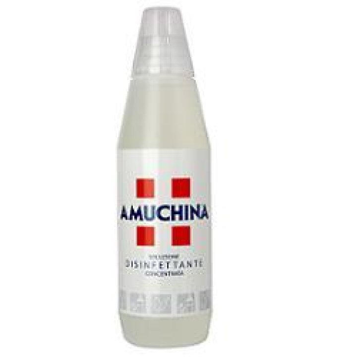 DISINFETTANTE E IGIENIZZANTE A BASE DI IPOCLORITO DI SODIO, ANTIMICROBICO AD AMPIO SPETTRO D\'AZIONE, AMUCHINA LIQUIDA DA1000ML