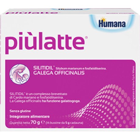 PIULATTE HUMANA 14 BUSTE