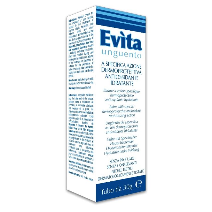 EVITA UNGUENTO A SPECIFICA AZIONE DERMOPROTETTIVA ANTIOSSIDANTE IDRATANTE 30 ML