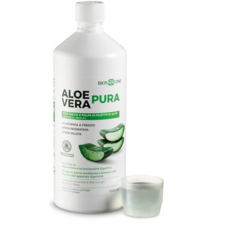 BIOSLINE ALOE VERA SUCCO POLPA 1 LITRO