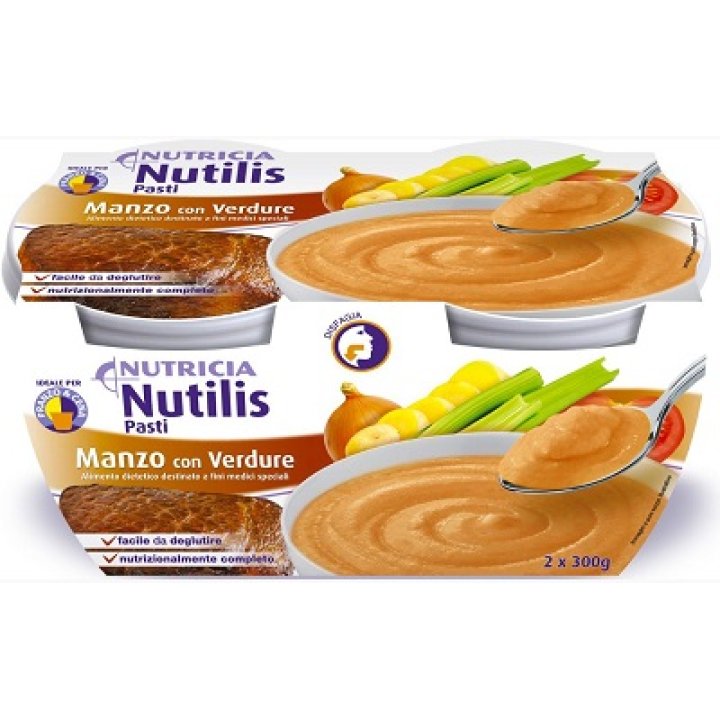 NUTILIS PASTI MANZO CON VERDURE 2 X 300 G