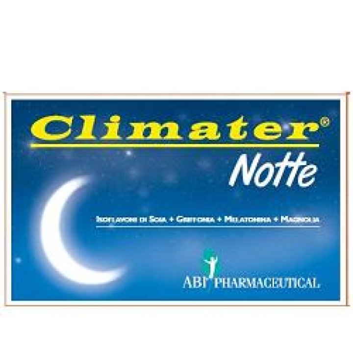 CLIMATER NOTTE 20 COMPRESSE OROSOLUBILI 600MG*