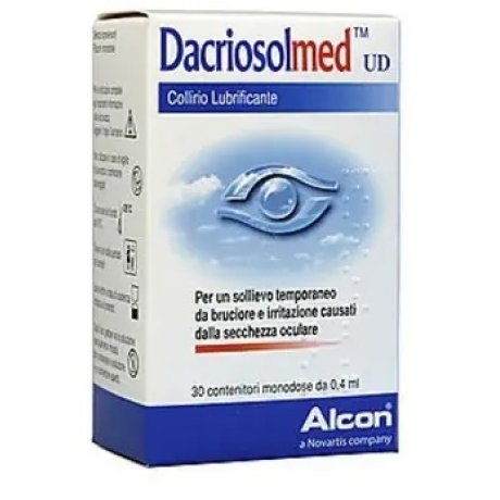 DACRIOSOLMED UD COLLIRIO LUBRIFICANTE 30 FLACONCINI MONODOSE 0,4 ML