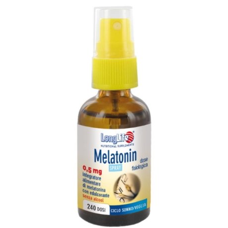 LONGLIFE MELATONIN SPRAY 0,5MG 30 ML