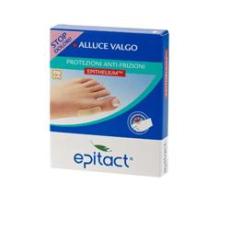 PROTEZIONE PER ALLUCE VAL EPITACT IN SILICONE CONFEZIONE MINI TAGLIA UNICA 2 PEZZI