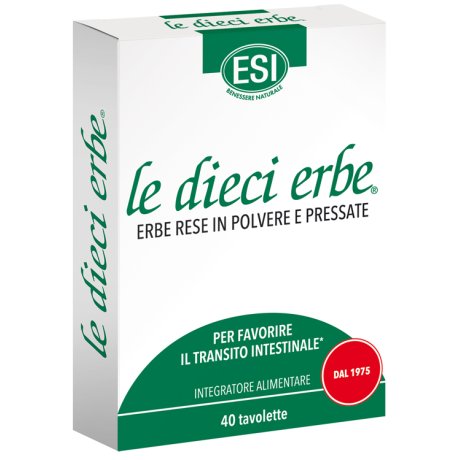 LE DIECI ERBE 40 TAVOLETTE