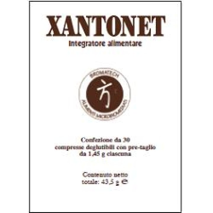 XANTONET 30 COMPRESSE