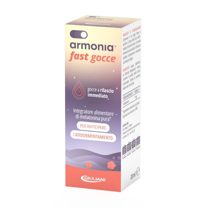 ARMONIA FAST 1 MG MELATONINA GOCCE 20 ML