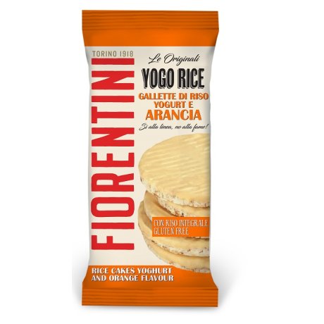 LE ORIGINALI YO RICE GALLETTE DI RISO YOGURT E ARANCIA 100G