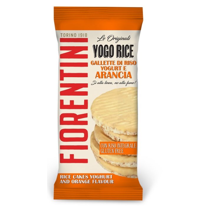 LE ORIGINALI YO RICE GALLETTE DI RISO YOGURT E ARANCIA 100G