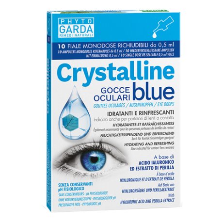 CRYSTALLINE BLUE CCE OCULARI MONODOSE 10 FIALE 0,5 ML