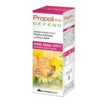 PROPOLIMIX DEFEND SPRAY ORALE JUNIOR ANALCOLICO 30 ML GUSTO FRALA